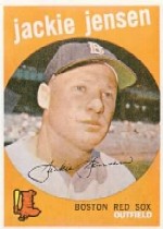 1959 Topps Baseball Cards      400     Jackie Jensen